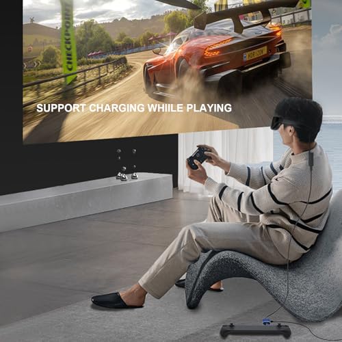 Adaptateur lunettes AR grand écran virtuel 4K dans le train pour Switch et Steam Deck - 6
