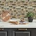 RoomMates StickTILES Modern Long Stone Peel and Stick Backsplash Tiles - 4 Per Pack