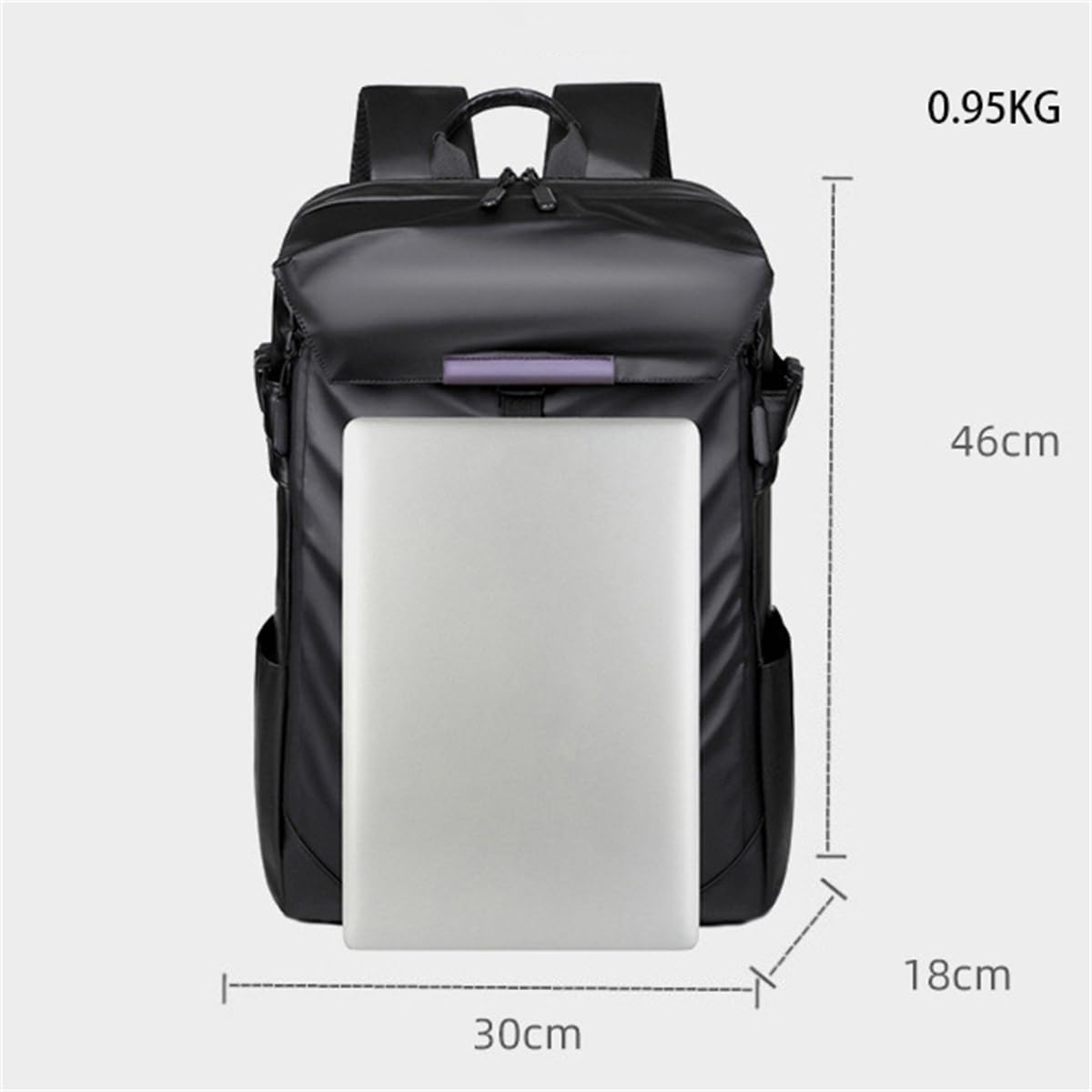 SPALDING (???????) Casual Bag, Street Grey, W27×H49×D26cm