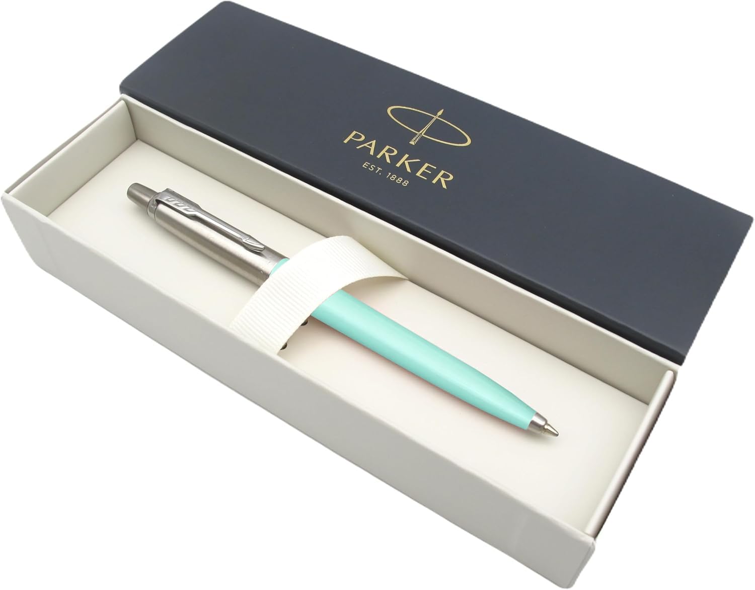 Parker Jotter Originals Penna a sfera pastello menta inchiostro blu Confezione regalo