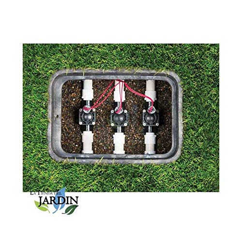 Hunter Électrovanne d'arrosage 1" 24 V PGV-100 mm Filetage mâle Noir