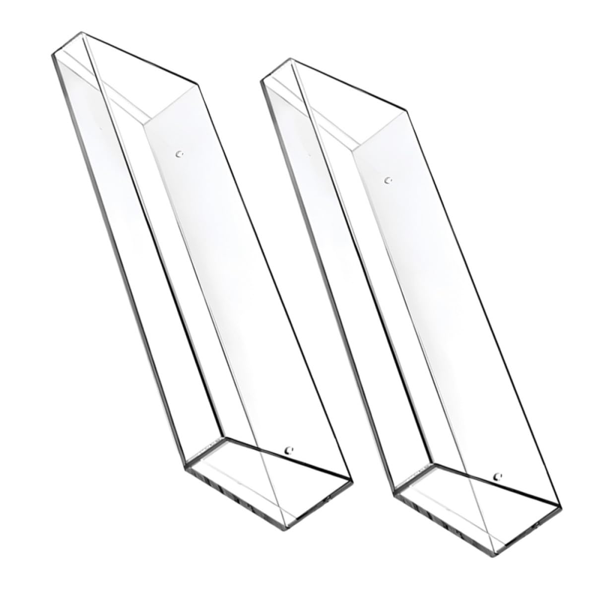 Estante de Acrílico Transparente de Pared para Baño y Cocina