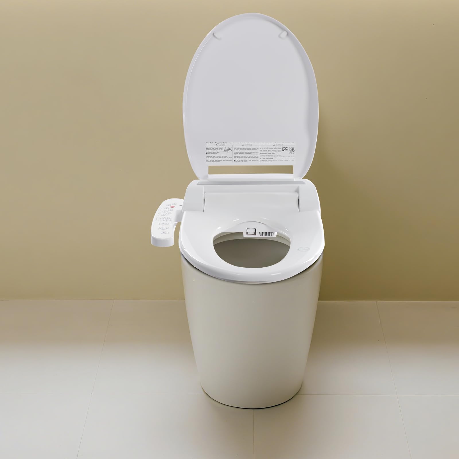 Sedile WC elettrico, Bidet riscaldante autopulente, asciugatore integrato