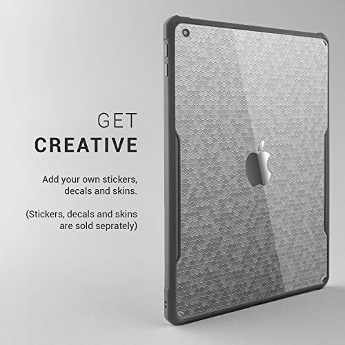 Tineeowl Ipad 9.7 (2018/2017 Version) Ultra Slim Clear Case, Flexible Tpu, Absorbs Shock, Lightweight, Thin (Black) #TOP6