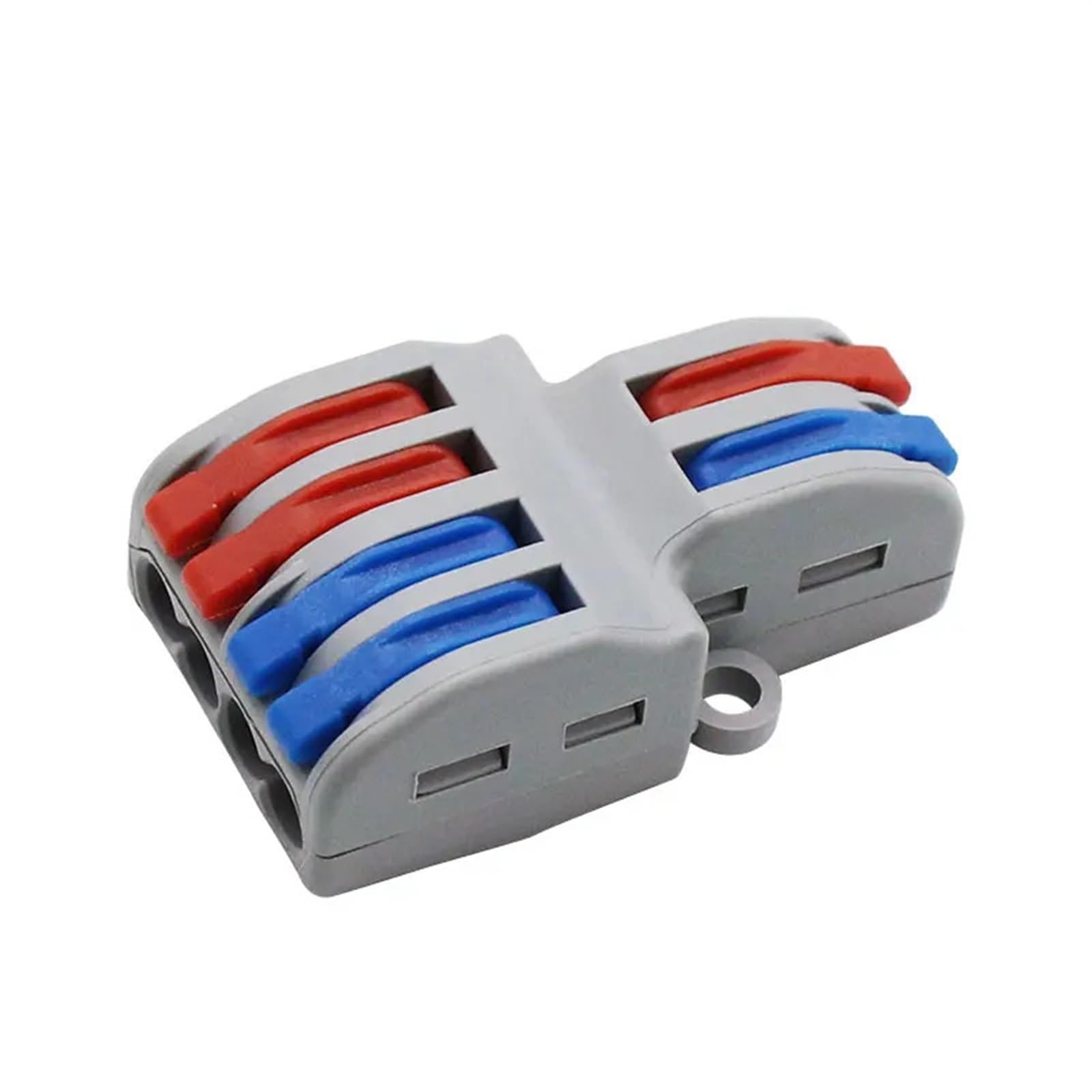 SPL-42/62 2 en 4/6 Salida Mini Conector de Cable rápido Conector de Cable de cableado Universal lámpara LED de Bloque de terminales de Conductor Push-in(SPL-42,50 PCS)