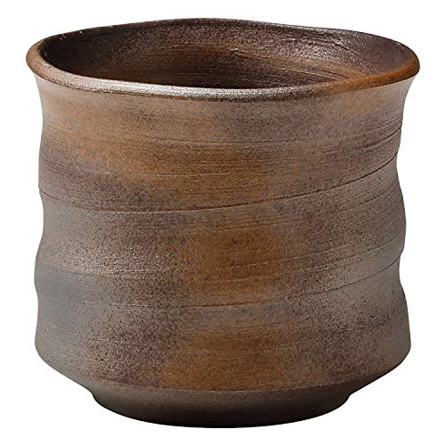 信楽焼 へちもん 焼酎 カップ 赤銅焼〆