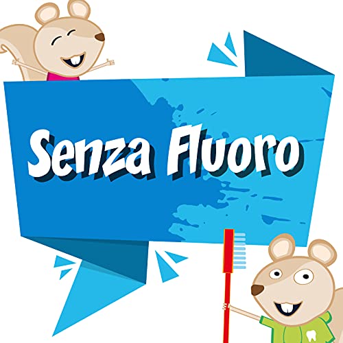 Biorepair, Zahnpasta Kids 0-6 Jahre Pfirsich, Zahnpasta für Kinder, ohne Fluorid Geschmack Pfirsich, Antikaria, für gesundes Zahnfleisch, Format 50 ml – Bild 8