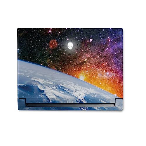 Image of MightySkins Skin Compatible with Alienware M18 R1 (2023) Full Wrap Kit - Global Sunrise | Protective, Durable, and Unique Vinyl Decal wrap Cover | Easy to Apply & Change Styles | Made in The USA