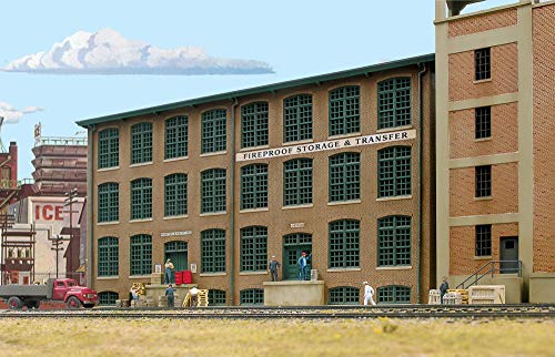 Kit construction Walthers bâtiment stockage modélisme ferroviaire