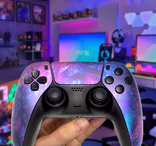 Front Back Housing Shell Diy Shell Custom With Buttons Touchpad Cover For Ps5 Controller Galaxy #TOP1