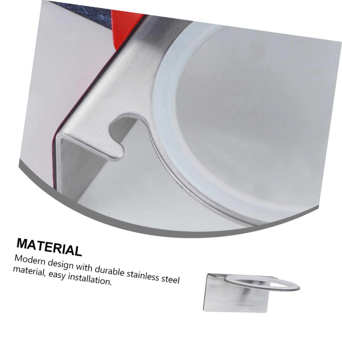3pezzi Per Asciugacapelli Inossidabile Installazione Organizer Per Asciugacapelli Camera e Parrucchiera Design e Resistente