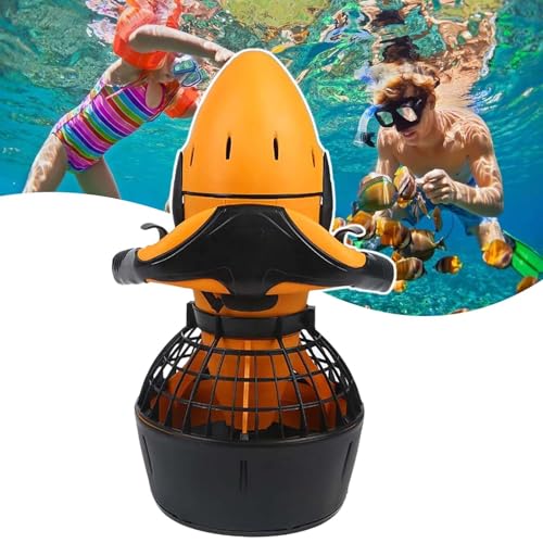 HCAUYNN 500 W Patinete Submarino PortáTil, Ligero (Solo 8,4 Kg), con Asa ErgonóMica, Ajuste De Dos Velocidades Y Estructura Resistente A La PresióN.