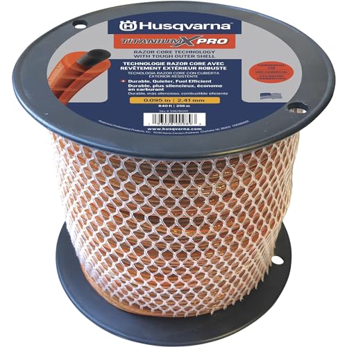 Husqvarna Titanium XPro Trimmer Line — 0.095in.Dia. x