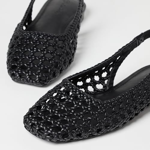 Image of The Drop Women's Palma Woven Slingback Flat