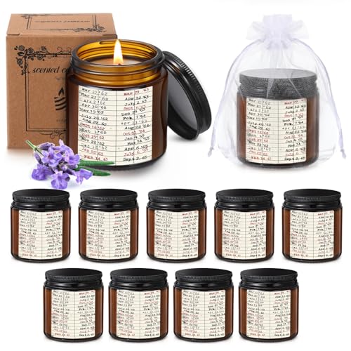 Conelist 10 Set Book Lovers Gifts Library Due Date Scented