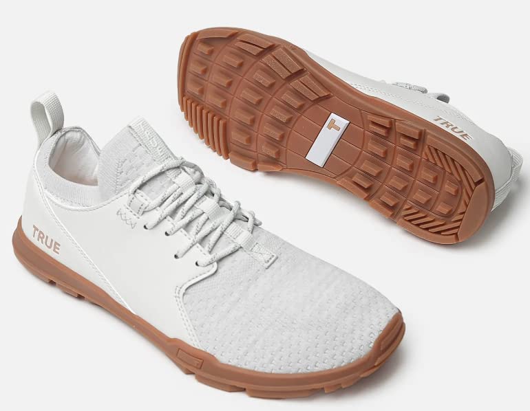 Image of TRUE Linkswear Men's OG Feel Golf Shoes - Lightweight, Breathable One-Piece Upper, Comfortable Zero Drop Design, Wide to Extra Wide Toe Box