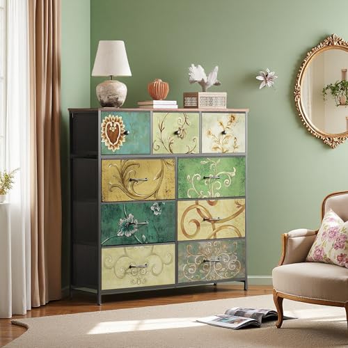 HFASD: Cajonera con 9 cajones con diseño