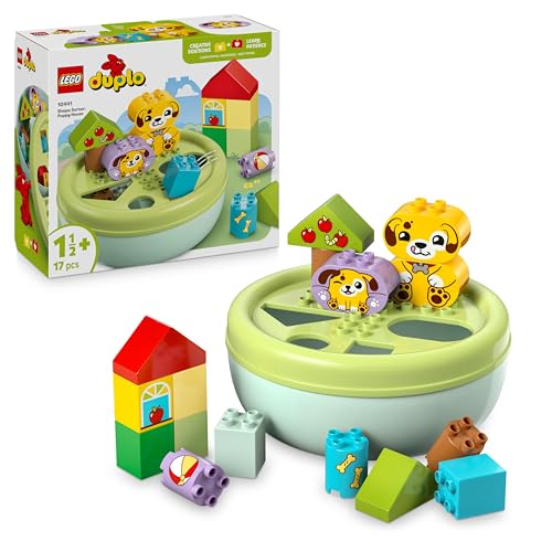 LEGO DUPLO Shape Sorter: Puppy House - Educational Sorting Toy for...