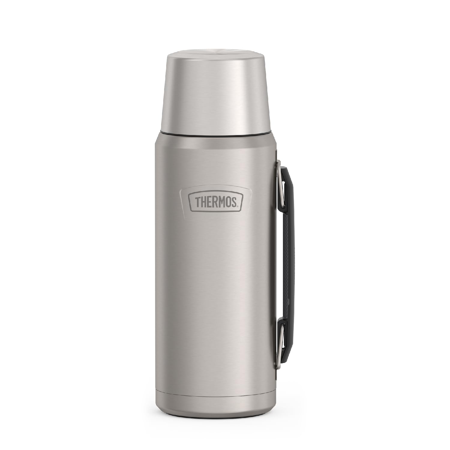 Thermos, ICON Series, Stainless Steel Beverage Bottle, Matte Stainless Steel, 40 oz