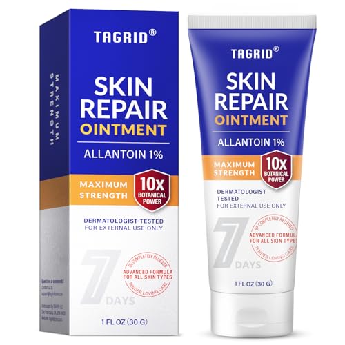 TAGRID Skin Repair Ointment (1 Oz) for Ingrown Hair, Folliculitis, Boils, Angular Cheilitis, Lichen