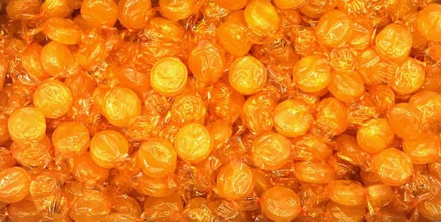 Miniatura 2 de Caramelos duros de 5 libras de Butterscotch envueltos individualmente, caramelos de Navidad a la antigua, rellenos de calcetines de dulces de