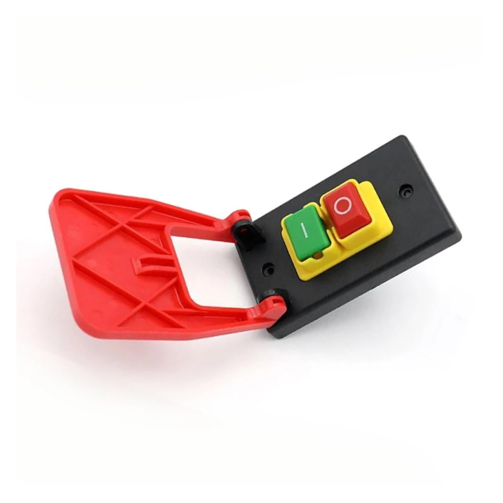Interruptor pulsador de Parada de Emergencia con Tapa roja de Encendido y Apagado, 16 A, protección contra Apagado/subtensión, Interruptor de Arranque electromagnético