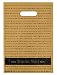 9x12 Gold"Thank You" Die Cut Handle Plastic Bags 50/cs - Bags Direct Brand