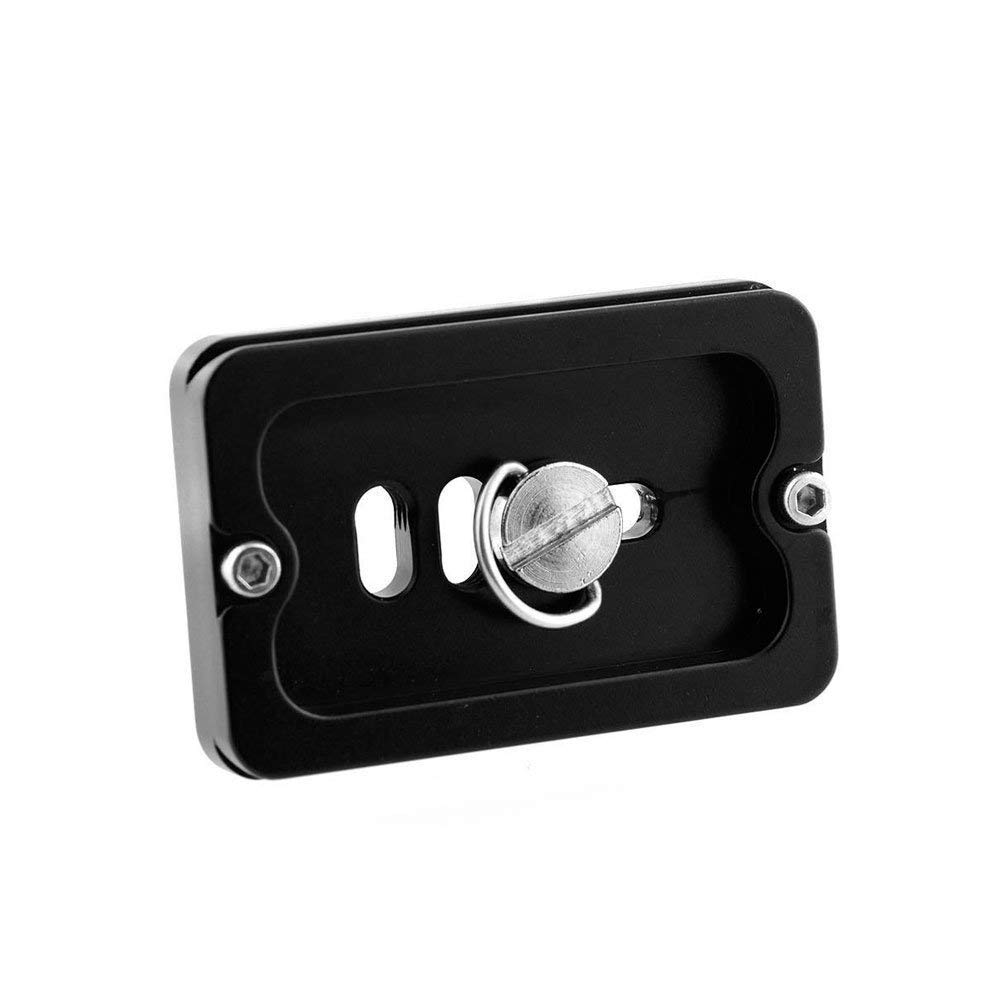 3x Piastra Per Treppiede Tipo Arca Swiss 70mm PU70 – Sgancio Rapido In Metallo Con Vite 1/4 Per Benro, Gitzo, Induro