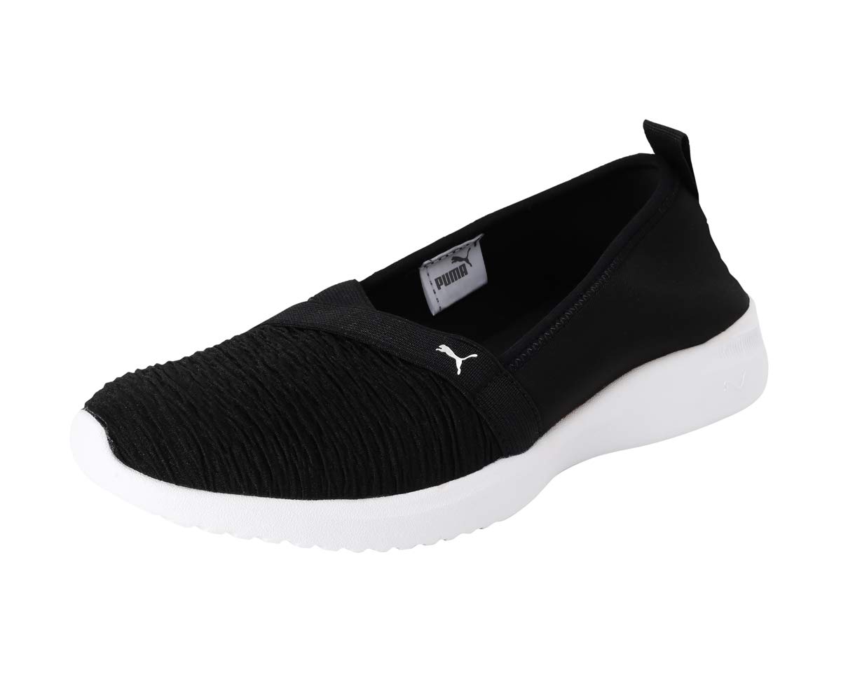 Puma womens Adelina Puma Black-Puma Silver Walking Shoe - 4 UK (36962101) (B07NQL1HNK) Amazon Price History, Amazon Price Tracker