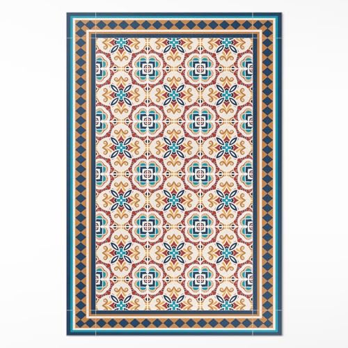 Tapis en vinyle entretien facile pour protéger le sol de la maison