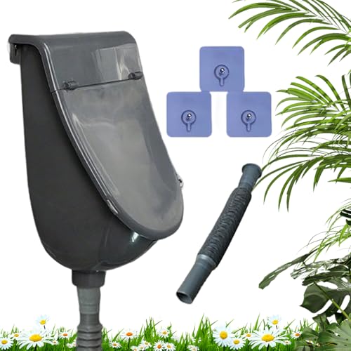 Urinarios para hombres sin olores con tapa y descargador de pared hogar