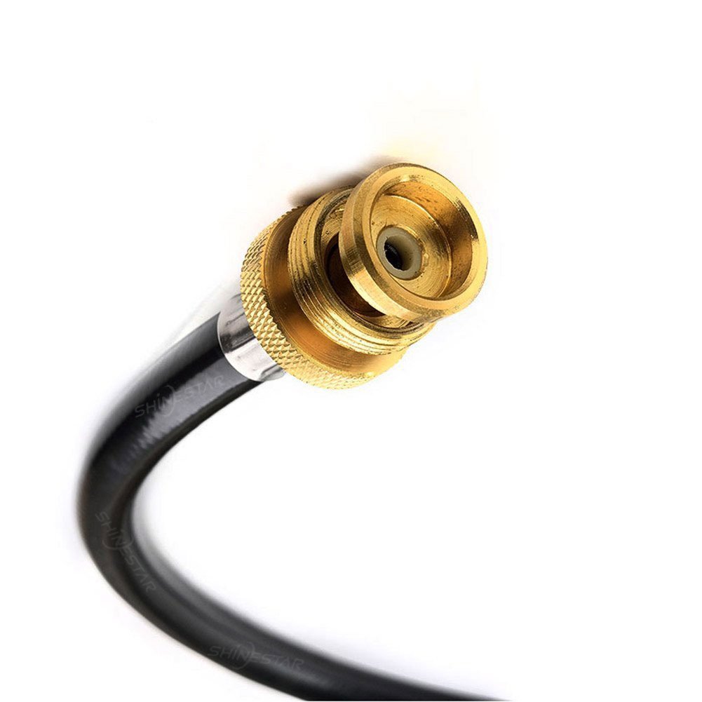 Buy SHINESTAR 4ft Propane Hose Adapter, 1lb to 20lb Propane Conversion