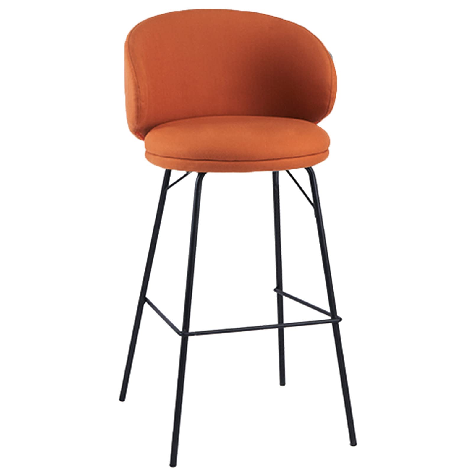 Chaise d'îlot de cuisine tapissée pour des repas chaleureux en famille