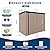 2 Trash Cans Metal Outdoor Storage, 3x6 FT Garbage Bin Storage Shed with Chain Lid, Garbage Can Metal Sheds for Garden, Backyard, Lawn and Patio