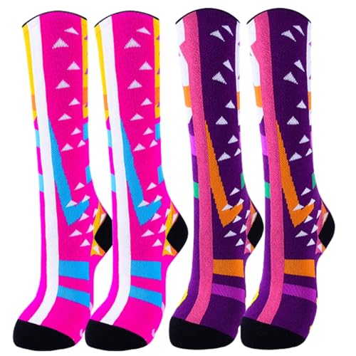 2Pairs Kids Merino Wool Ski Socks Winter Warm Thermal Snow Socks