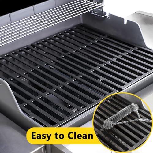 Hipoilk Grill Parts 7637 Grill Grates Replacement 7635 Flavorizer Bars for Weber Spirit & Spirit II 200 Series, Spirit E210 E220 S210 S-220 Spirit II E-210 with Front Control