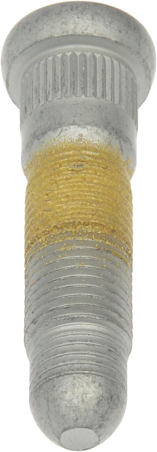 Dorman 610-661 M14-1.50 Serrated Wheel Stud - 15.8 mm Knurl, 64 mm Length Compatible with Select Models, 10 Pack (Made in USA)