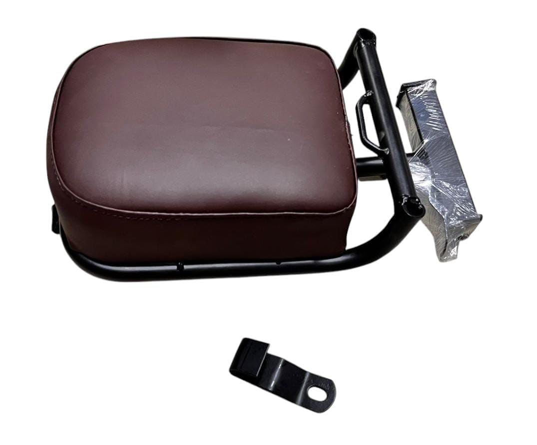 KOHLI BULLET ACCESSORIES Heavy-Duty Child Seat Compatible with TVS Jupiter Scooter, 40kg Capacity, Brown fit Only Jupiter Not for Other Scooty (jupiter4)-image-22