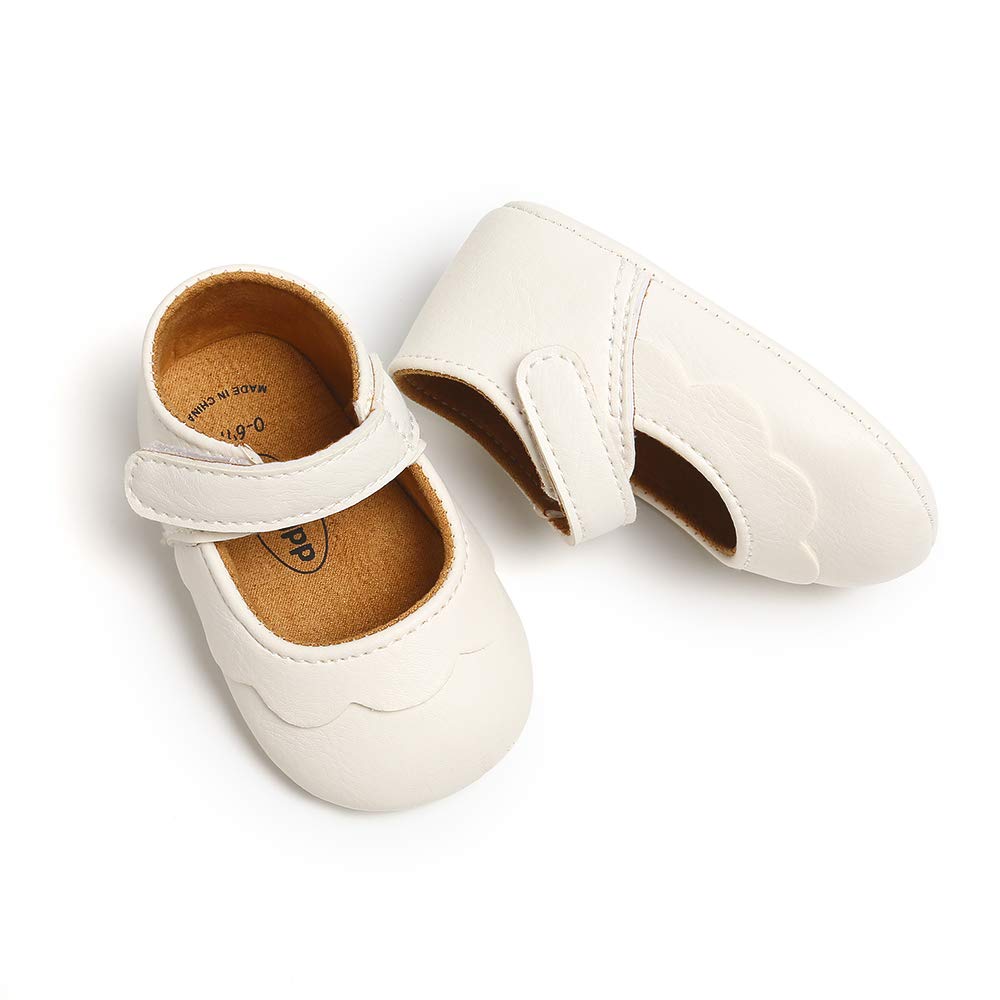 Baby Mary Jane buty dla niemowląt antypoślizgowe buty ślubne do pierwszego chodzenia