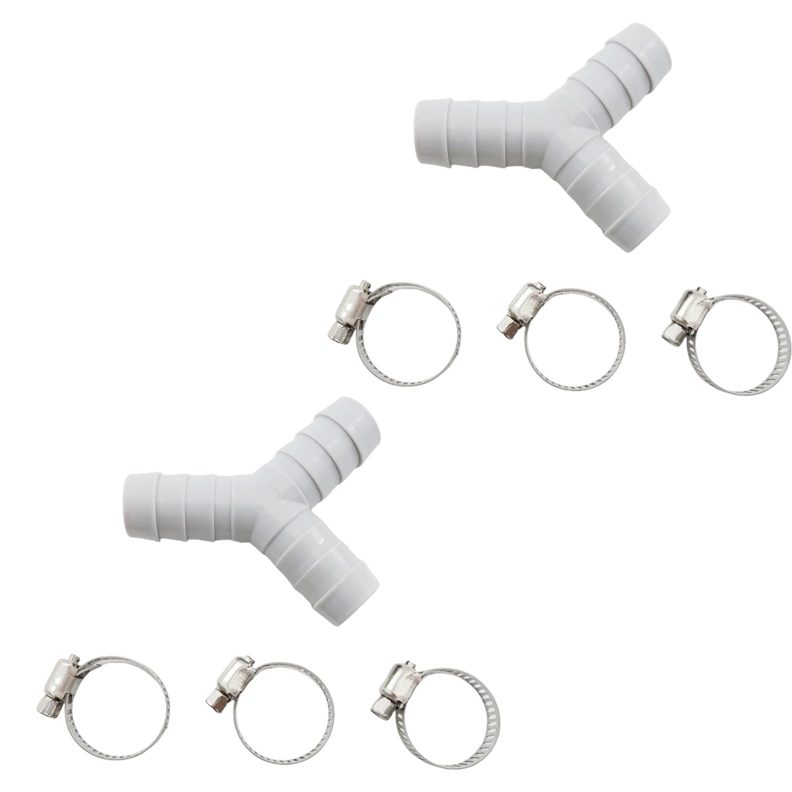 Ypbew Grey Connection Washing Machine Water Discharge Hose Y Shaped Design Drain Hose Extension For Multiple Appliances Household Washing Machine Drain