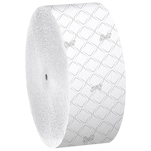 Scott Essential Jumbo Roll Coreless Toilet Paper (07006), 2-Ply, White, 12 Rolls / Case, 1,150' / Roll, 13,800' / Case Scott Essential Jumbo Roll Coreless Toilet Paper (07006), 2-Ply, White, 12 Rolls / Case, 1,150' / Roll, 13,800' / Case