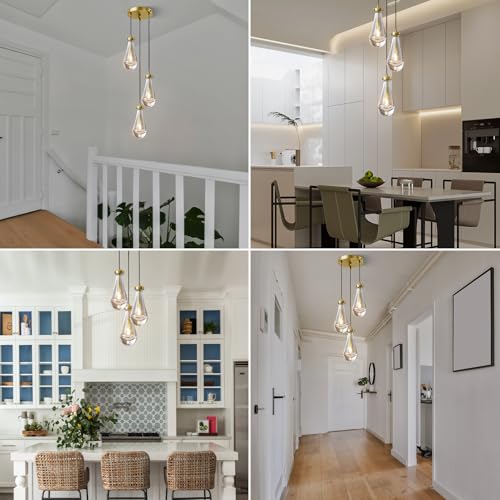 Ringrain 3-Light Raindrop Pendant Light thumb #3