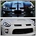 SPEC-D TUNING LED Pro Headlights Black Compatible with 2003-2005 Dodge Neon, Left + Right Pair Headlamps Assembly