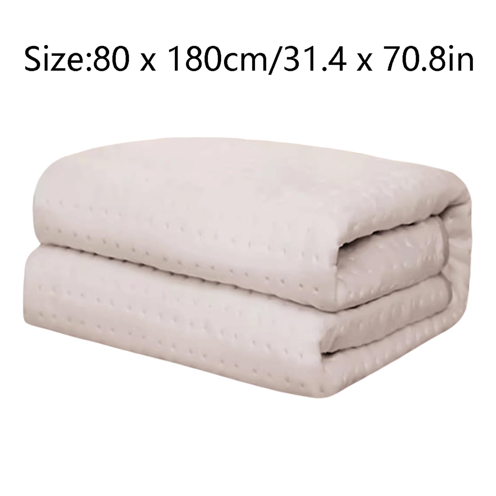PEKJI Cotton Heated Throw with Timer Function Skin Friendly Electric Blankets Portable Heated Electric Throw Quick Heating