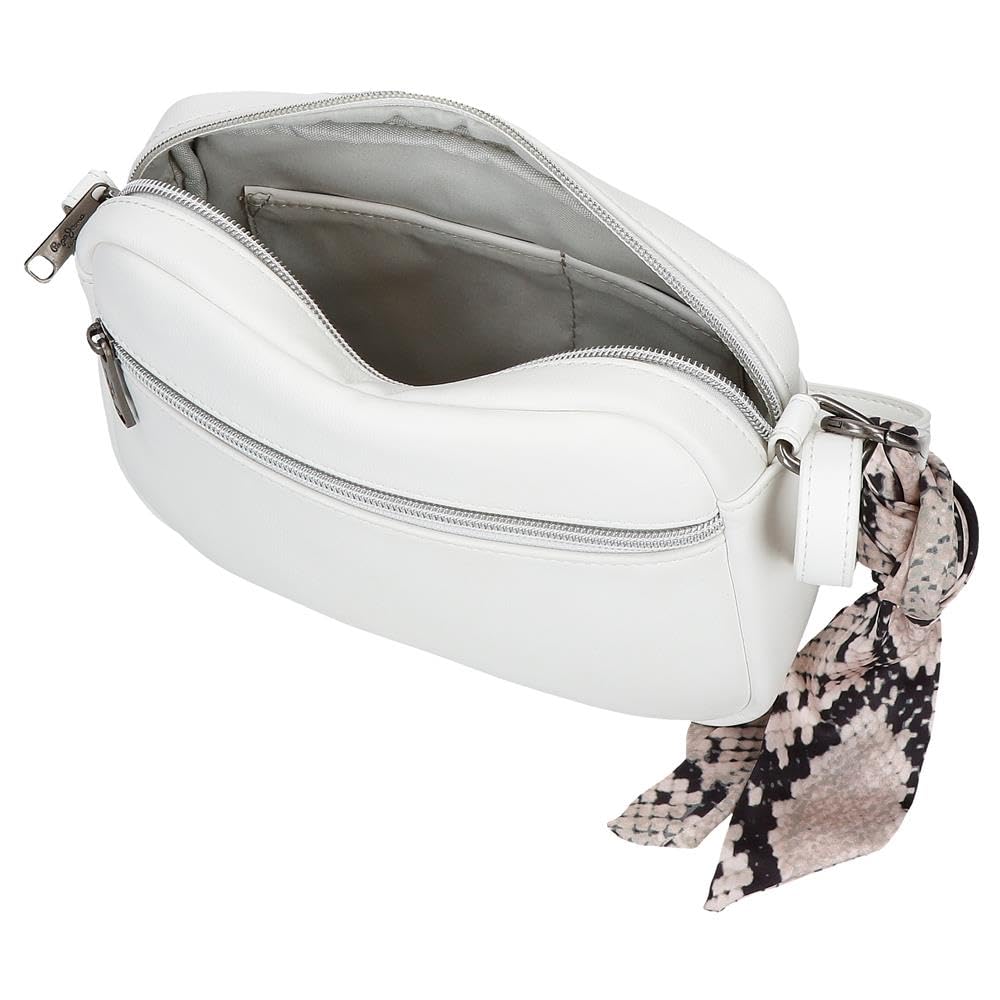 Pepe Jeans Margaret Mochila casual, bolso fabricada en poliéster. Tirantes anchos y ajustables que se adaptan, bolsillo frontal. De Joumma Bags