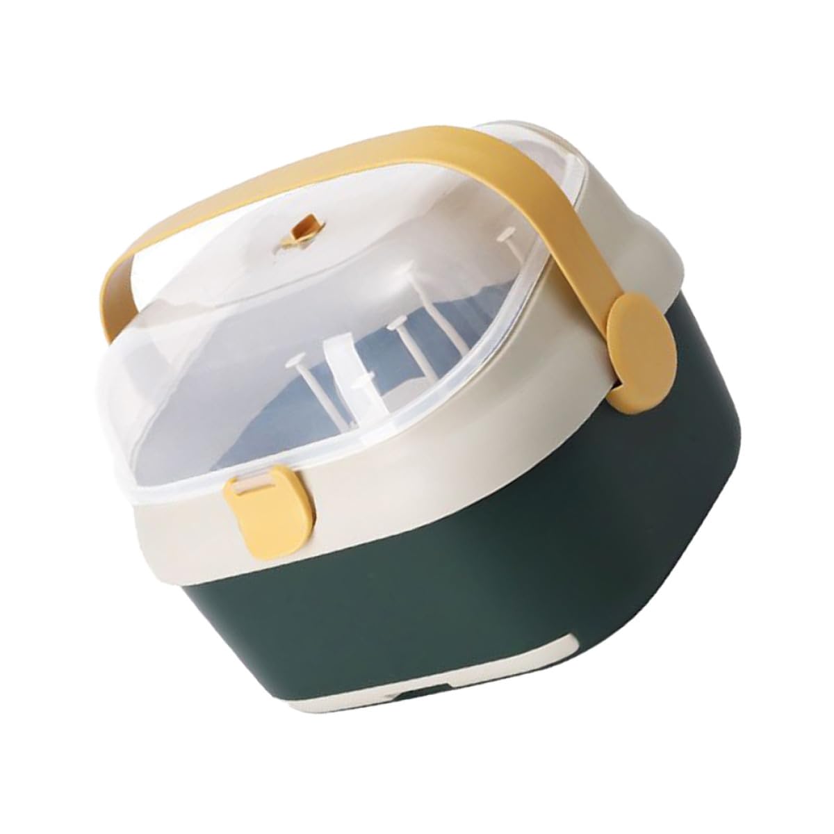 Mikikit Babyflaschen Aufbewahrungsbox mit Deckel aus Pp 1stück | Sealed Storage für Babypflege, Tragbar für Unterwegs, Passend für Schnuller und Babyprodukte