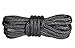 Double-Braided Nylon Dock Line from Regatta Marine Essentials (Black, L: 15 ft. D: 3/8 inch Eyelet: 12 inch, 4 Count)