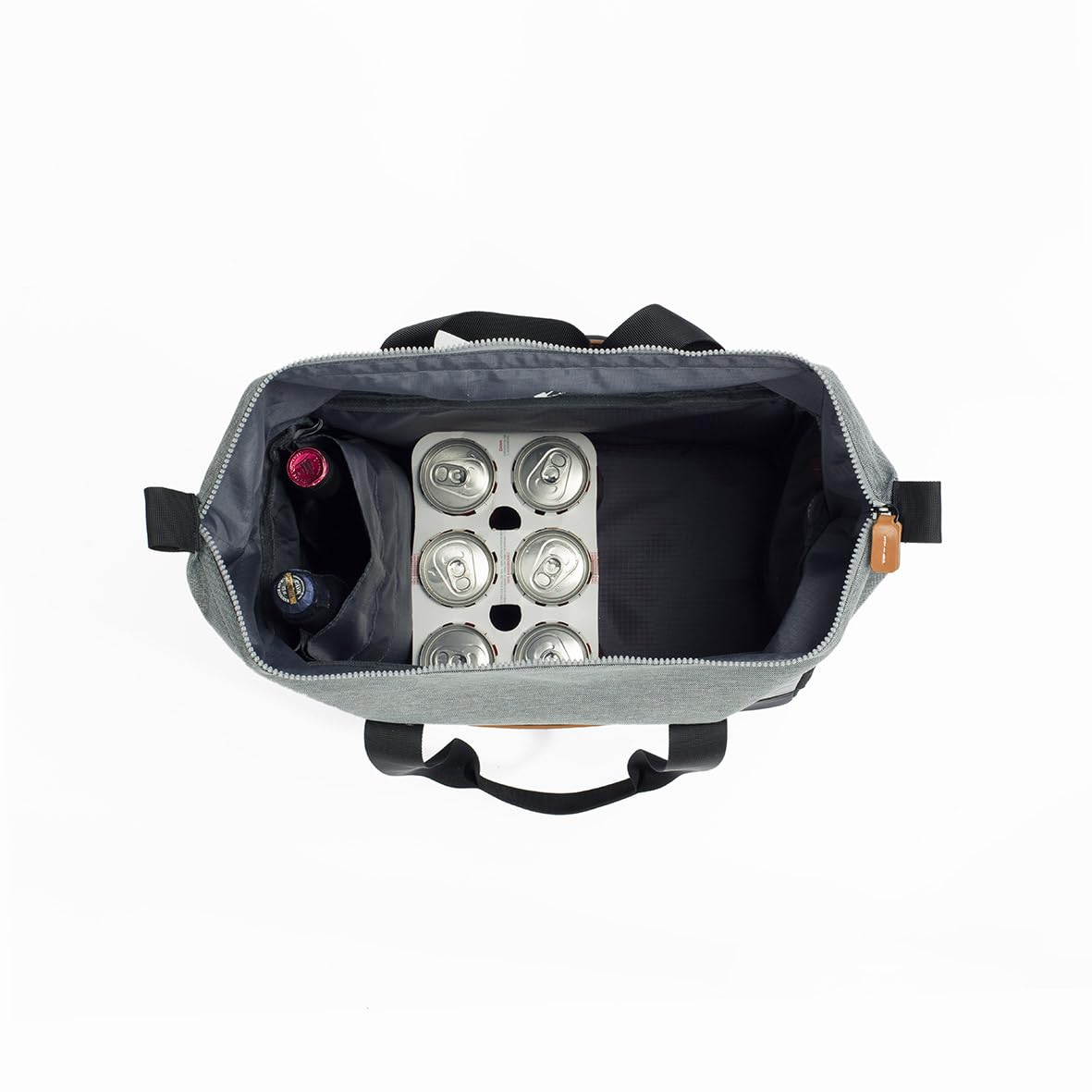 Bolsa de 26,5 litros de Capacidad para su Uso en patinetes y bicis urbanas in Bag Black (Black)