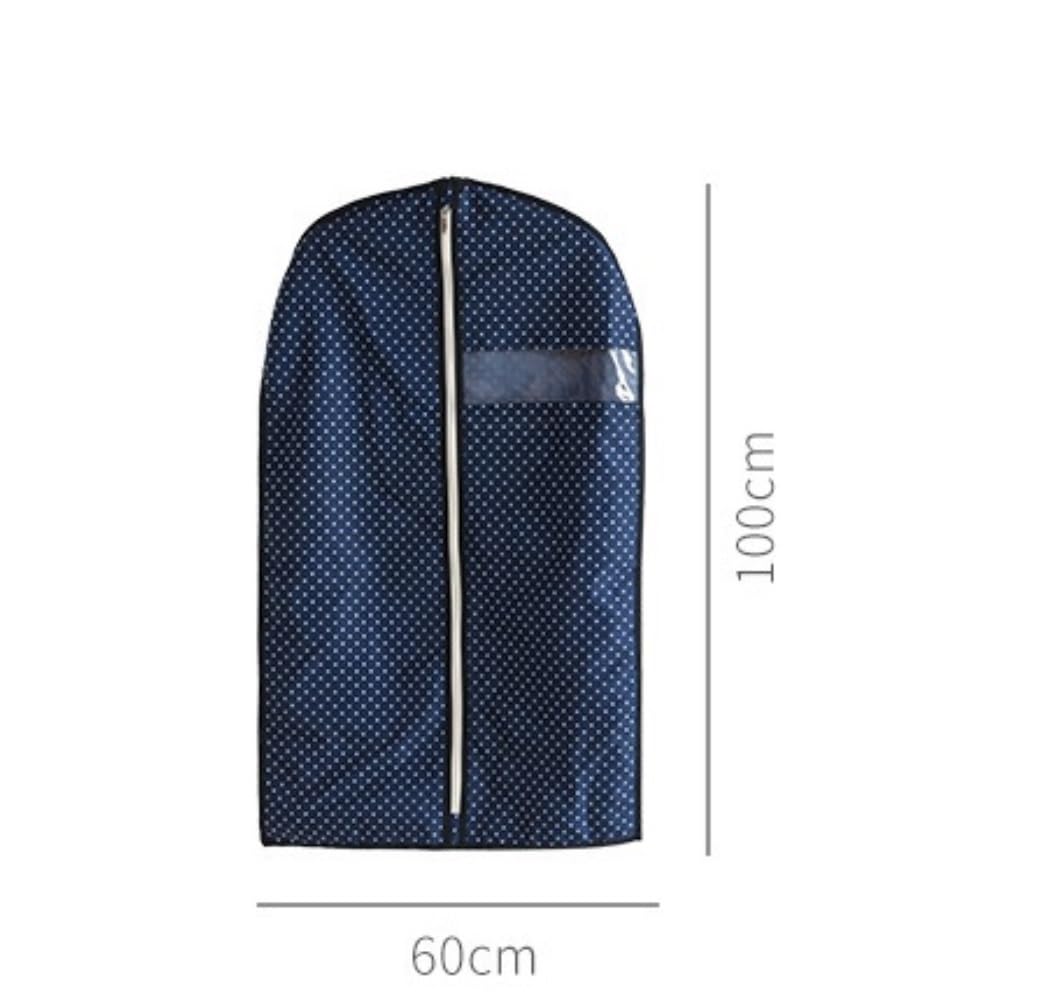Portatrajes Funda Traje 40" Portatrajes para Colgar La Ropa Bolsos del Traje del Poliéster para El Almacenamiento Y El Viaje del Armario Funda Ropa Portatrajes Viaje(A)