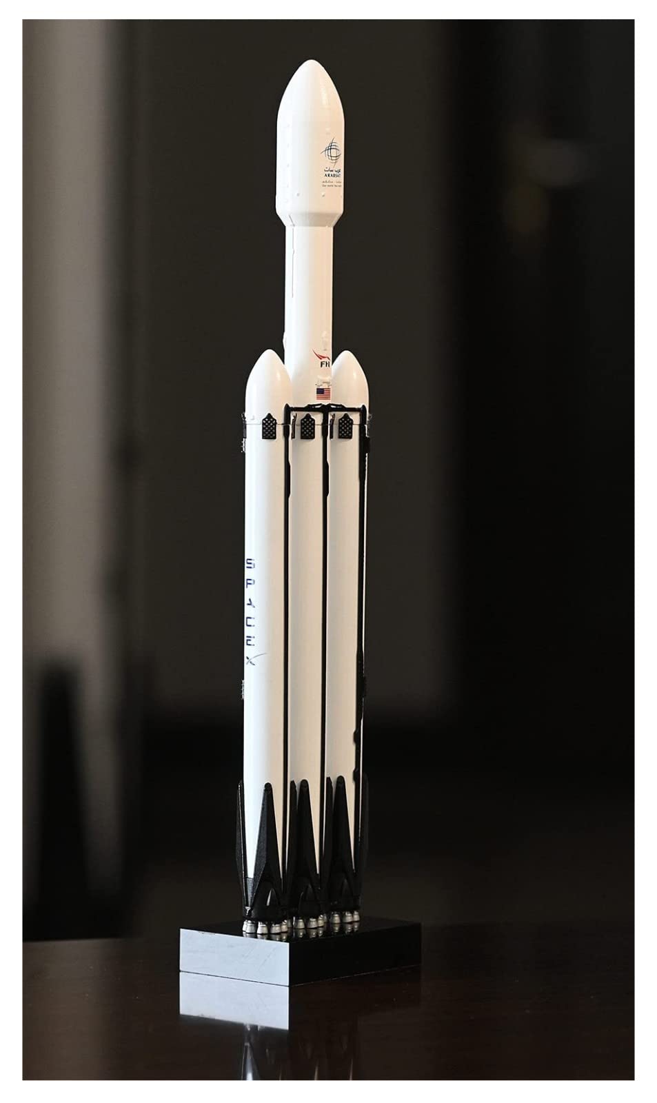 Modello Razzo Falcon Pesante 1:233, Modello Razzo Spaziale Falcon 9, Starship Rocket Modello, Un Regalo Eccellente per Gli Appassionati Aerospaziale